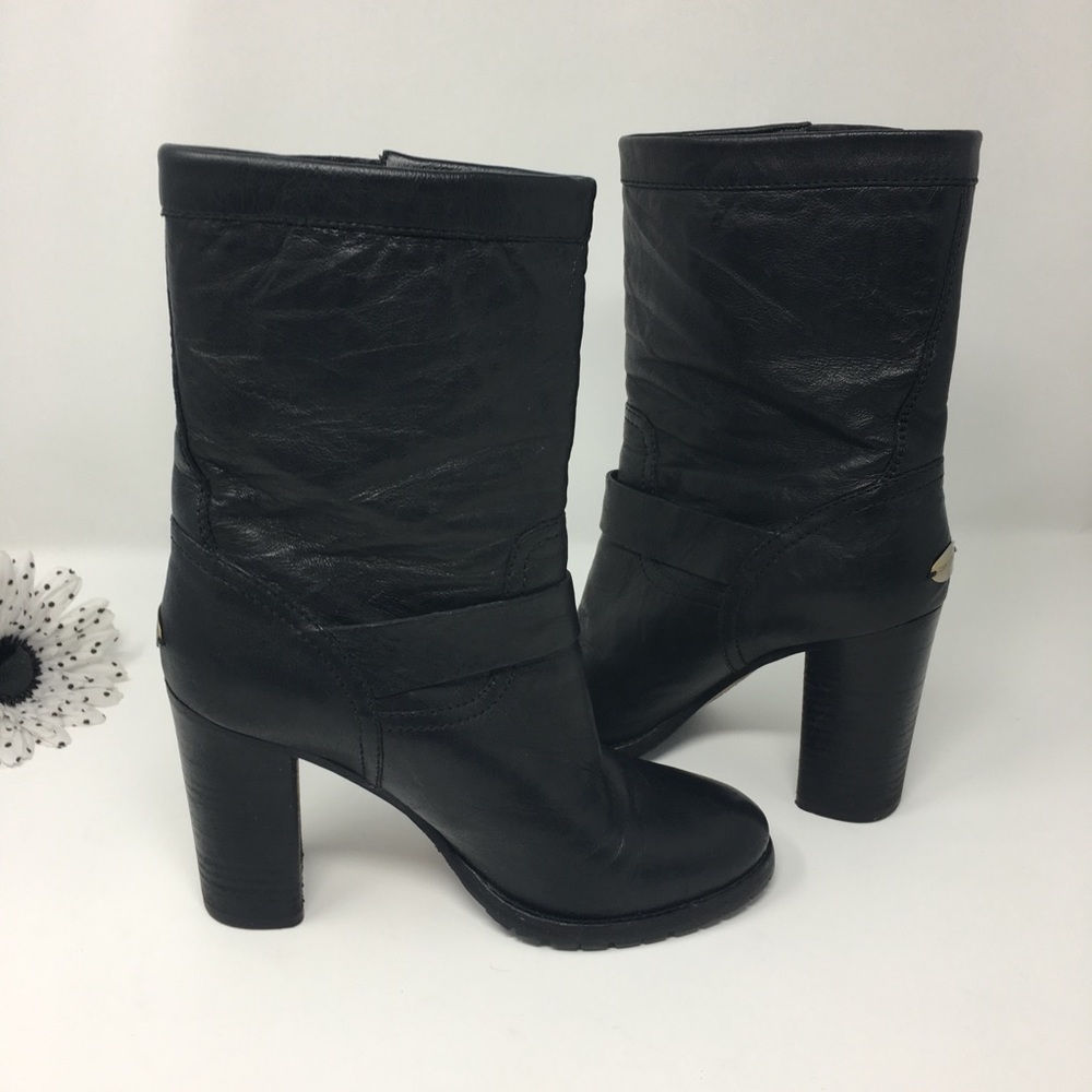 Authentic Jimmy Choo Motorcycle Biker Boots - Picture 4 of 8